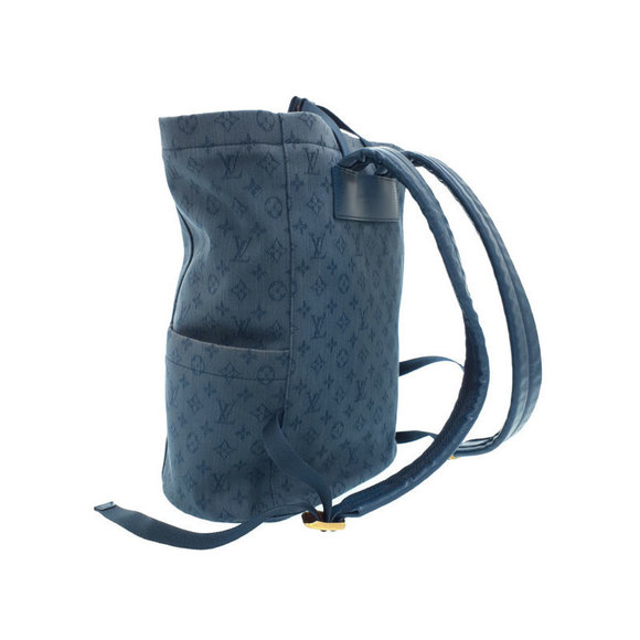 Louis Vuitton Chalk Denim Backpack Monogram - Picture 1 of 8